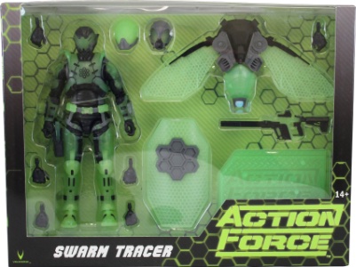 Swarm Tracer Dlx Action Force action figure