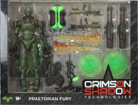 Crimson Shadow Praetorian Fury action figure