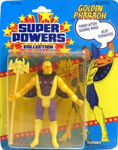 Golden Pharaoh Super Powers action figure