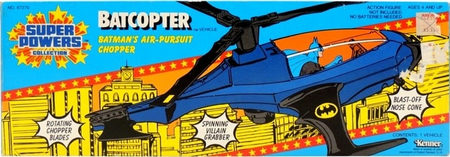 Batcopter action figure