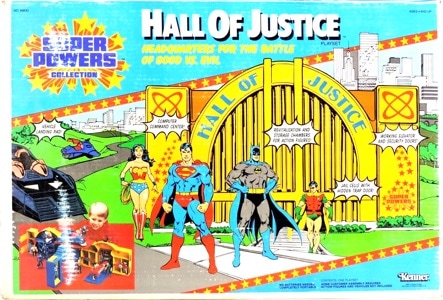 Hall Of Justice action figure