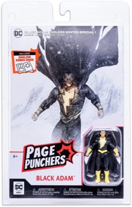 Black Adam McFarlane DC Page Punchers action figure