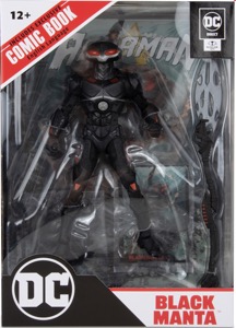 Black Manta McFarlane DC Page Punchers action figure
