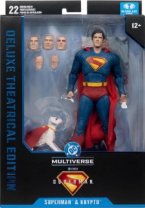 Superman With Krypto Multiverse action figure