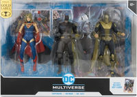 Batman Supergirl Dr Fate Gold Label Injustice 2 3 Pack action figure