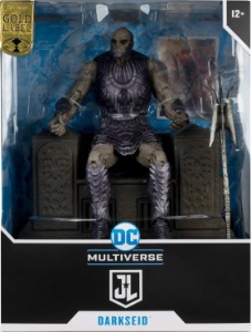 Darkseid With Armor And Throne Multiverse action figure