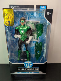 Green Lantern Hal Jordan Gold Label - Green Lanterns action figure