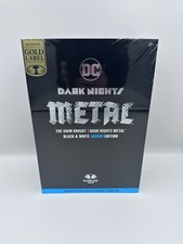 The Grim Knight Black White Accent Edition Gold Label - Dark Nights: Metal action figure