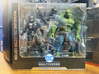 The Grim Knight Vs Killer Croc action figure