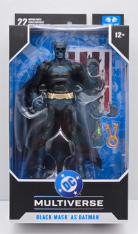 Black Mask As Batman Beneath the Mask action figure