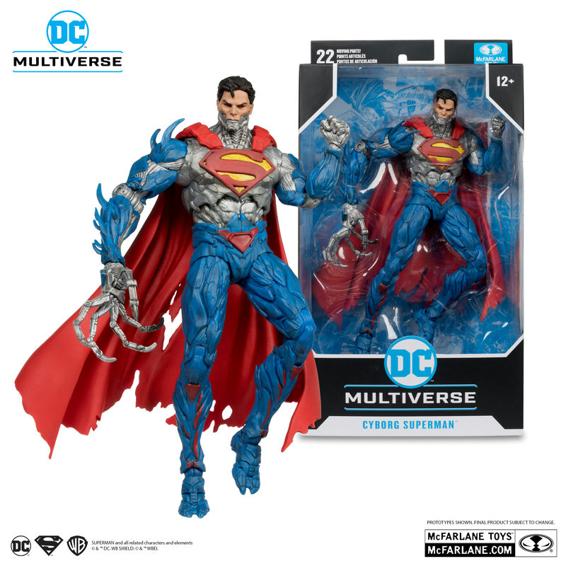 Cyborg Superman Multiverse action figure