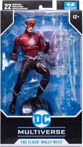 Flash Wally West Multiverse action figure