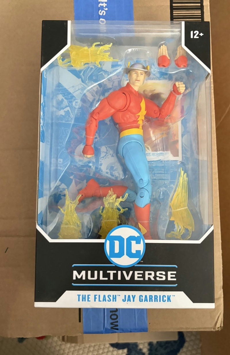 The Flash Jay Garrick Multiverse action figure