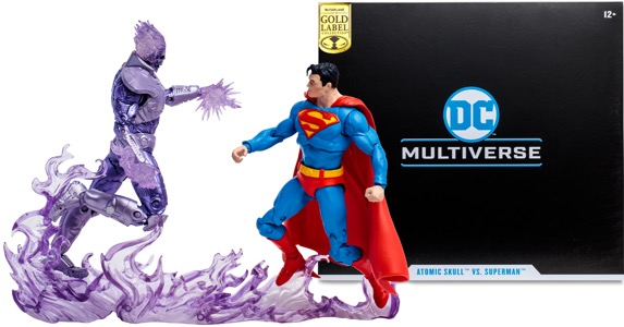 Atomic Skull Vs Superman Multiverse action figure