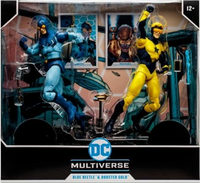 Booster Gold And Blue Beetle action figure