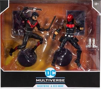 Nightwing Vs Red Hood action figure