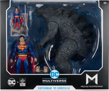 Superman Vs Godzilla Multiverse action figure