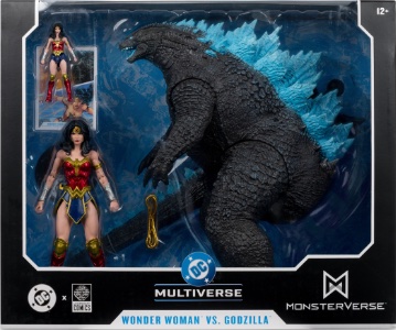 Wonder Woman Vs Godzilla Multiverse action figure