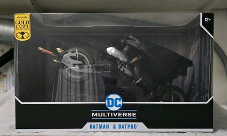 Batman And Batpod action figure