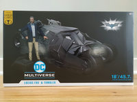Lucius Fox Tumbler Gold Label - The Dark Knight action figure