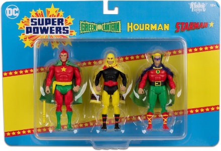 Green Lantern Hourman Starman 3 Pack action figure