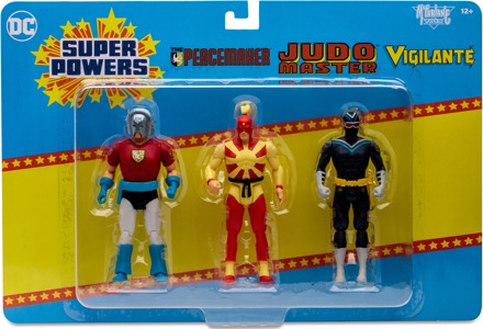 Peacemaker Judo Master Vigilante 3 Pack action figure