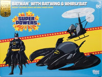 Batman With Batwing And Whirlybat action figure