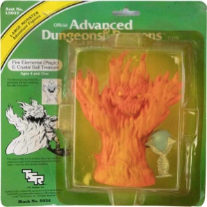 Fire Elemental Magic Crystal Ball Treasure action figure