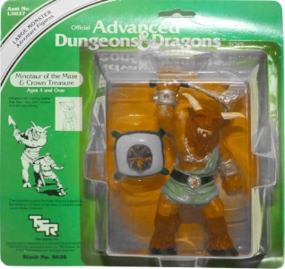 Minotaur Of The Maze Crown Treasure action figure