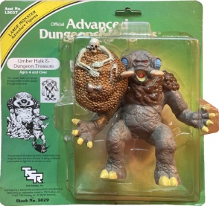 Umber Hulk Dungeon Treasure action figure