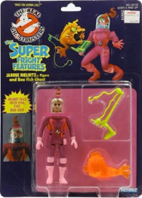 Janine Melnitz And Boo Fish Ghost super-fright-features action figure