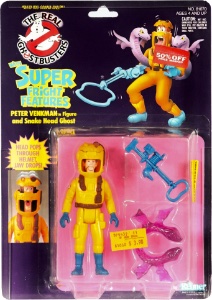 Peter Venkman And Snake Head Ghost Kenner Ghostbusters action figure