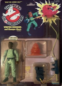 Winston Zeddmore And Chomper Ghost Kenner Ghostbusters action figure