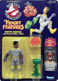 Winston Zeddmore And Scream Roller Ghost fright-features action figure