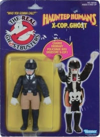 X Cop Ghost haunted-humans action figure