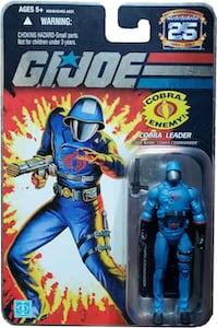 Cobra Commander 25th Anniversary action figure