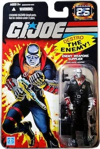 Destro 25th Anniversary action figure