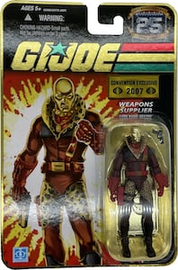 Destro 25th Anniversary action figure