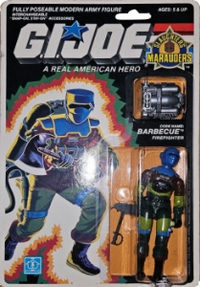 Barbecue Firefighter V2 Slaughters Marauders action figure