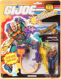 Cesspool Chief Environmental Operative Eco Warriors action figure