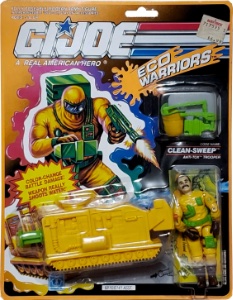 Clean Sweep Anti Tox Trooper Eco Warriors action figure
