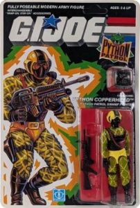 Copperhead Swamp Fighter Python Patrol action figure