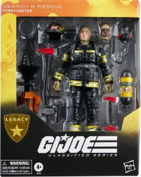 Search Rescue Firefighter action figure