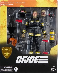 Search Rescue Firefighter action figure
