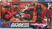 Baroness With C O I L Motorcycle action figure