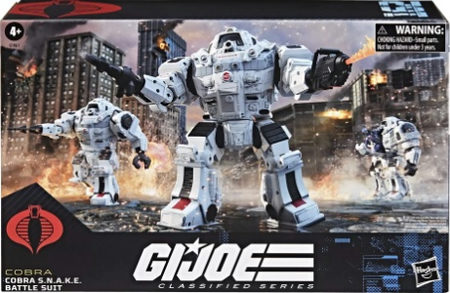 Cobra S N A K E System Neutralizer Armed Kloaking Equipment Battle Suit action figure