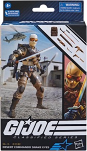 Desert Commando Snake Eyes action figure