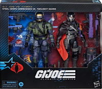 Steel Corps Commander Vs Twilight Guard action figure