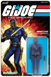 Snake Eyes Super7 ReAction action figure