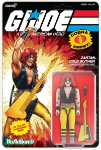 Zartan Cold Slither action figure